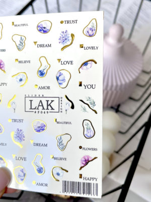 Слайдер-дизайн LAK NAILS #F049
