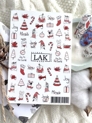 Слайдер-дизайн LAK NAILS #298