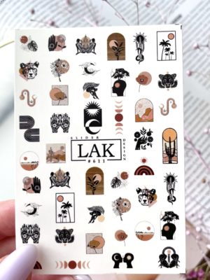 Слайдер-дизайн LAK NAILS #611