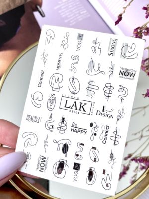 Слайдер-дизайн LAK NAILS #F001