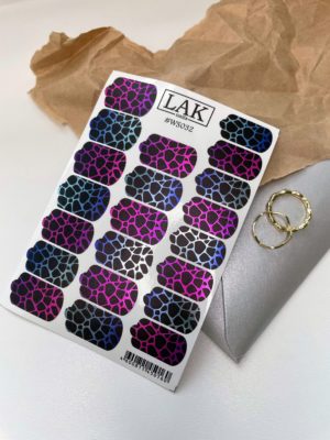 Плёнка для маникюра LAK NAILS #WS032