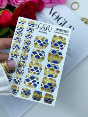 wp026 Плёнка для педикюра LAK NAILS #WP026