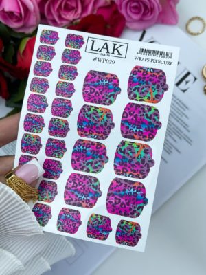 wp029 Плёнка для педикюра LAK NAILS #WP029