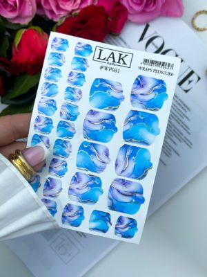 wp031 Плёнка для педикюра LAK NAILS #WP031