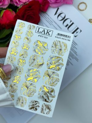 Плёнка для педикюра LAK NAILS #WP033