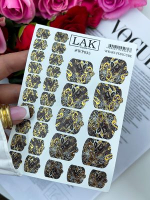 Плёнка для педикюра LAK NAILS #WP035