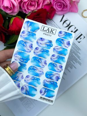 Плёнка для маникюра LAK NAILS #WS070