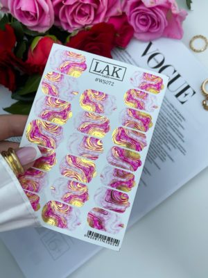 Плёнка для маникюра LAK NAILS #WS071