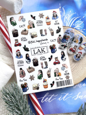 Слайдер-дизайн LAK NAILS #А299