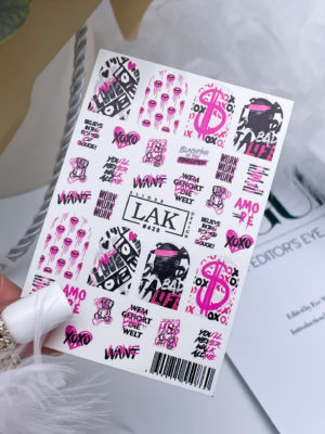 Слайдер-дизайн LAK NAILS #428