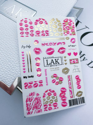 Слайдер-дизайн LAK NAILS #F175