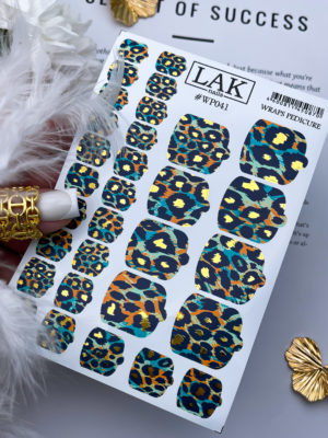 wp041 Плёнка для педикюра LAK NAILS #WP041