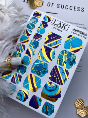wp044 Плёнка для педикюра LAK NAILS #WP044