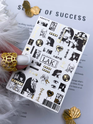 Слайдер-дизайн LAK NAILS #F166