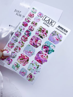 Плёнки для педикюра LAK NAILS #WP063