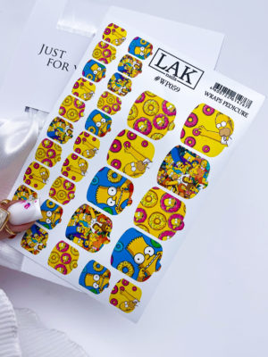 Плёнки для педикюра LAK NAILS #WP059