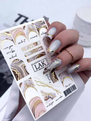 Слайдер-дизайн LAK NAILS #F209