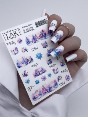 Слайдер-дизайн LAK NAILS #455