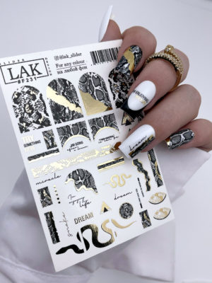Слайдер-дизайн LAK NAILS #F231