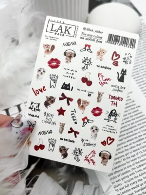 Слайдер-дизайн LAK NAILS #468