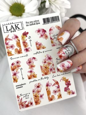 Слайдер-дизайн LAK NAILS #470