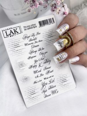 Слайдер-дизайн LAK NAILS #477