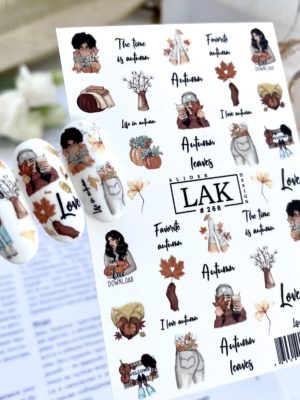 Слайдер-дизайн LAK NAILS #266