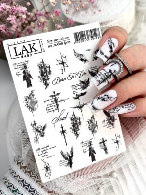 Слайдер-дизайн LAK NAILS #482