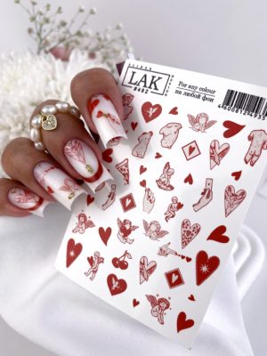 Слайдер-дизайн LAK NAILS #492